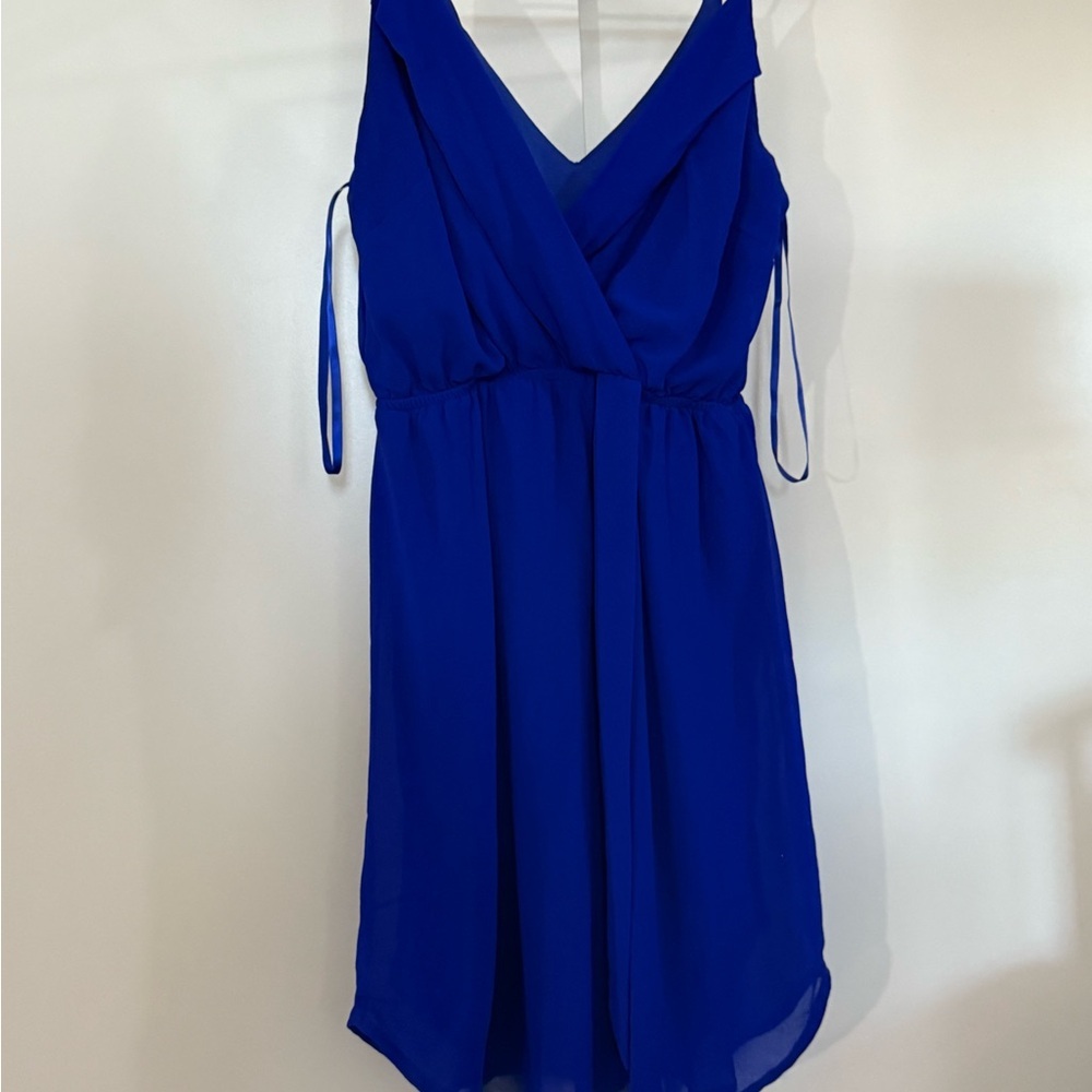 Monteau Royal Blue Mini Dress